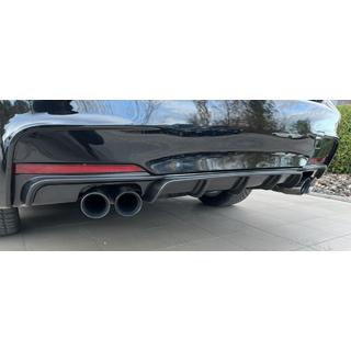 Rear Diffuser DPT V-3 (for M Performance, Gloss Black) BMW 3 Series F30/F31 2012-2019 photo 1
