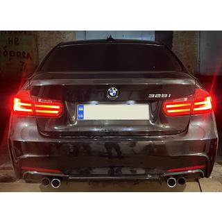 Rear Diffuser DPT V-3 (for M Performance, Gloss Black) BMW 3 Series F30/F31 2012-2019 photo 3