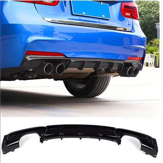 Rear Diffuser DPT V-3 (for M Performance, Gloss Black) BMW 3 Series F30/F31 2012-2019 photo 4