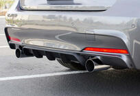 BMW 3 Series F30/F31 2012-2019 Rear Diffuser DPT V-4 (for M Performance, Gloss Black) photo 3