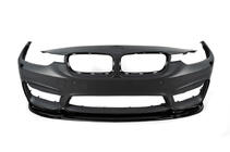 BMW 3 Series F30/F31 2012-2019 Front Bumper Lip DPT V-1 (For M3, Gloss Black) photo 12