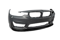 BMW 3 Series F30/F31 2012-2019 Front Bumper Lip DPT V-1 (For M3, Gloss Black) photo 13