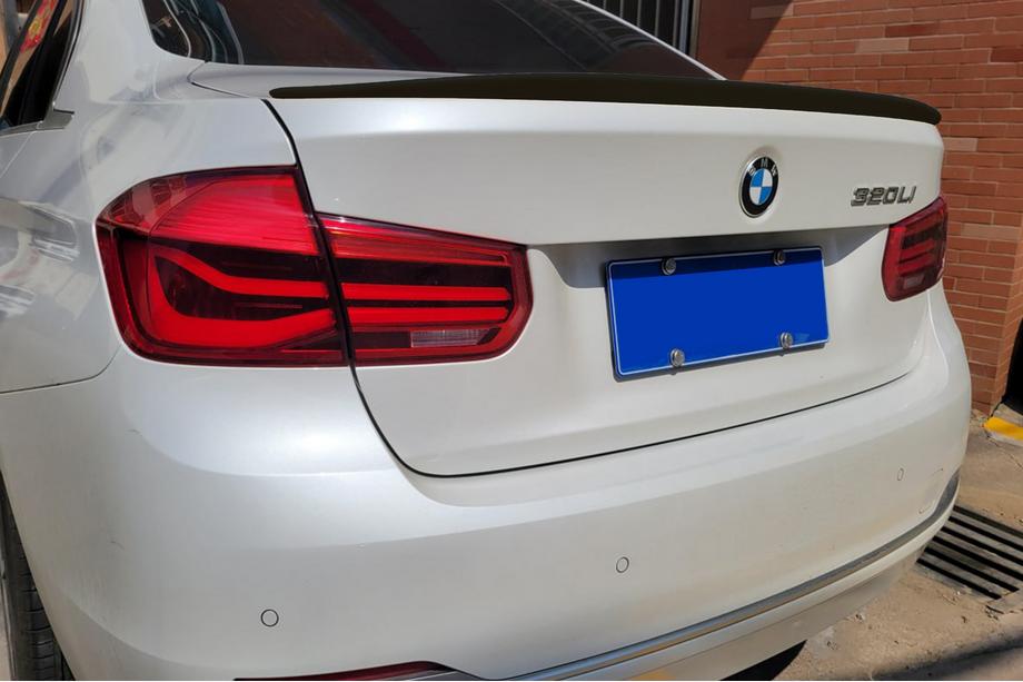 BMW 3 Series F30/F31 2012-2019 M3-Style Spoiler (for F30/F80, Gloss Black) Image
