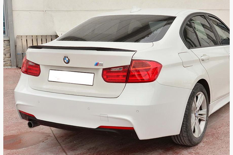 BMW 3 Series F30/F31 2012-2019 MP-Style Spoiler (for F30/F80, primed for painting) Image