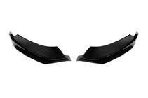 BMW 4 Series F32/F33/F36 2012-2020 Front Bumper Lip DPT Flap V-1 (for M-Technic, Gloss Black) photo 2