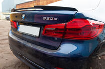 BMW 5 Series G30/G31 2017–2023 Spoiler M4-Style (Gloss Black) photo 2