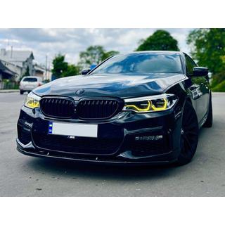 Front Bumper Lip DPT Lip V1 for M-Performance 2017-2020, Gloss Black BMW 5 Series G30/G31 2017–2023 photo 3