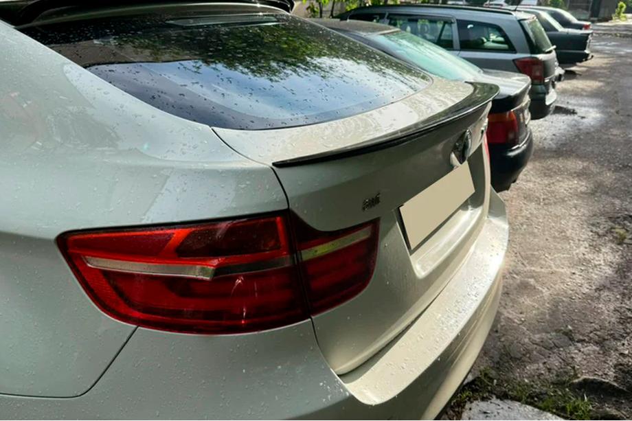 BMW X6 E71 2008–2014 DPT Spoiler (Gloss Black) Image