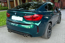 BMW X6 F16 2014-2019 DPT Spoiler (Gloss Black) photo 2
