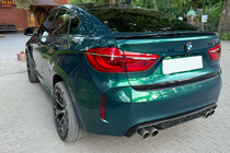 BMW X6 F16 2014-2019 DPT Spoiler (Gloss Black) photo 3