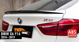 BMW X6 F16 2014-2019 DPT Spoiler (Gloss Black) photo 6
