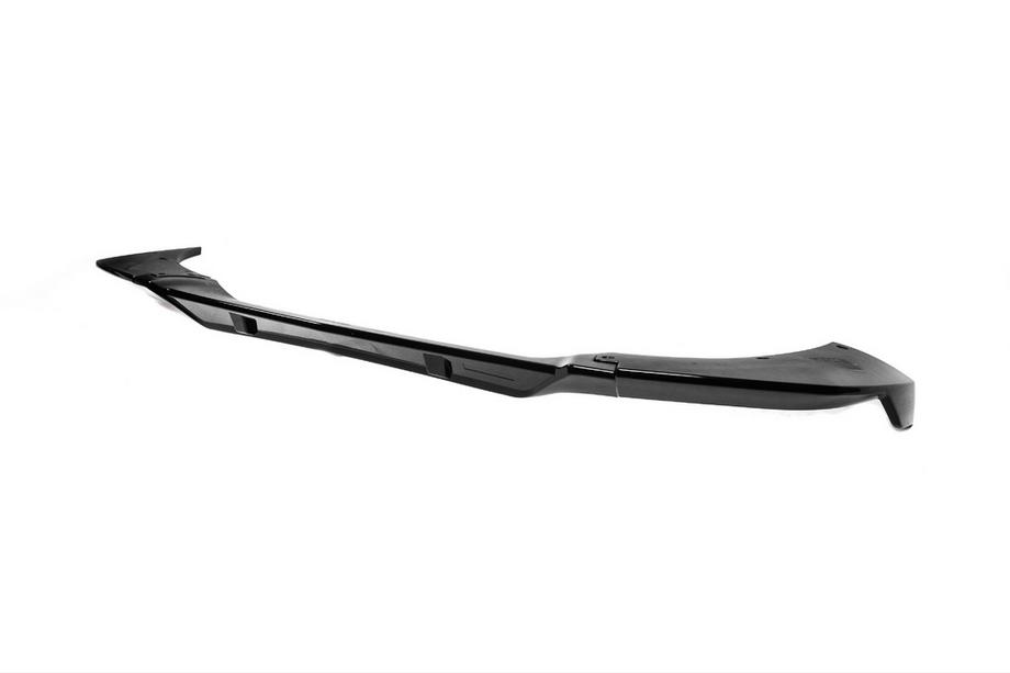 Mercedes C-class W204 2007-2015 Front Bumper Lip DPT V1 (2011-2015, Gloss Black) Photo 13