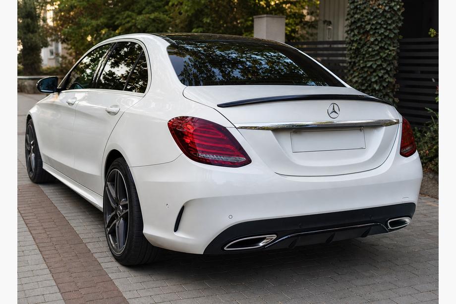 Mercedes C-class W205 2014-2021 Spoiler DPT V-1 (Primed) Image