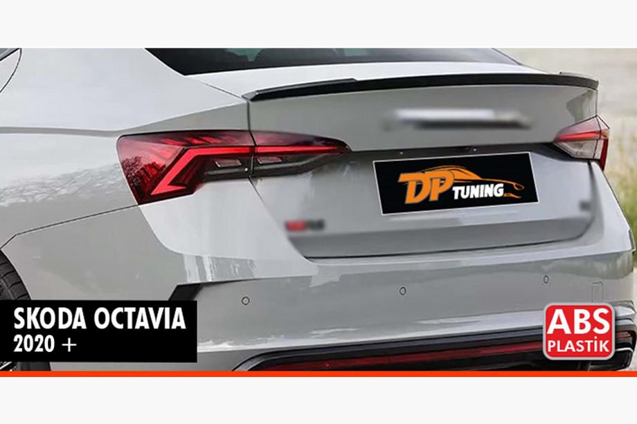Skoda Octavia IV A8 2020- DPT Spoiler (Gloss Black) Photo 7