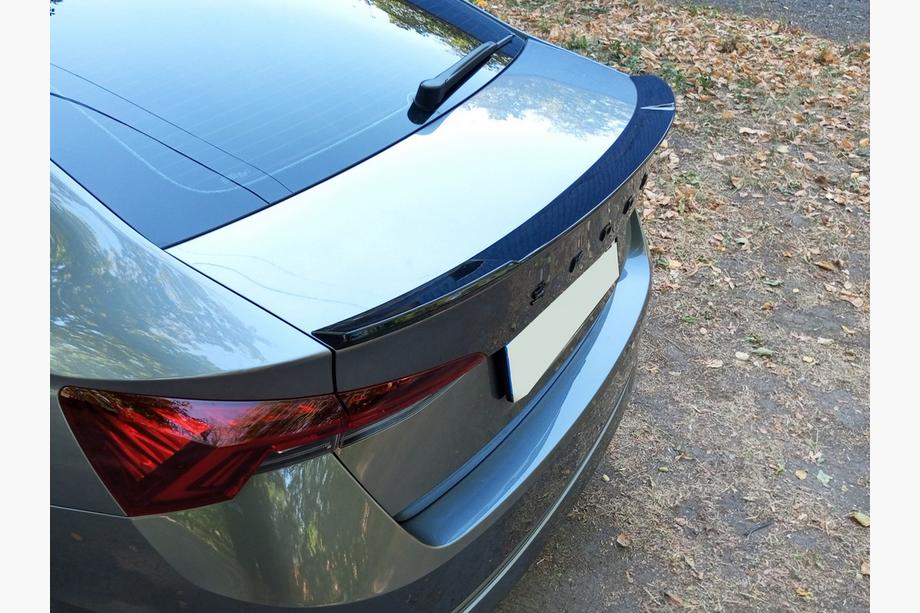 Skoda Octavia IV A8 2020- DPT Spoiler (Gloss Black) Photo 1