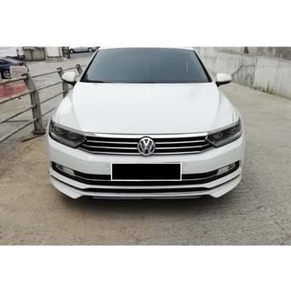 Front bumper lip DPT Lip (2015-2019 EU, paintable) Volkswagen Passat B8 2015-2023 photo 3