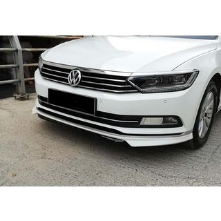 Front bumper lip DPT Lip (2015-2019 EU, paintable) Volkswagen Passat B8 2015-2023 photo 1