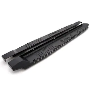 Side Steps Dakar V1 without LED (2019+, 2 pcs, metal) Mitsubishi L200 2015-2024 photo 1