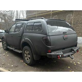 Side Steps Dakar V2 with LED (2019+, 2 pcs, metal) Mitsubishi L200 2015-2024 photo 4