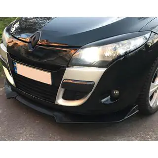 Universal Front Lip Spoiler DPT V-1 (ABS, Gloss Black) photo 3