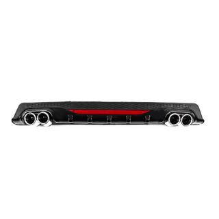 Universal Rear Diffuser DPT AMG Style V-1 (ABS) (Gray+Black) photo 1