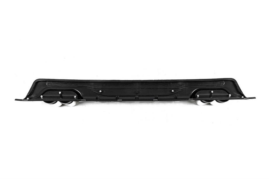 Universal Rear Diffuser DPT AMG Style V-2 (ABS) (Grey+Black Gloss) Photo 3