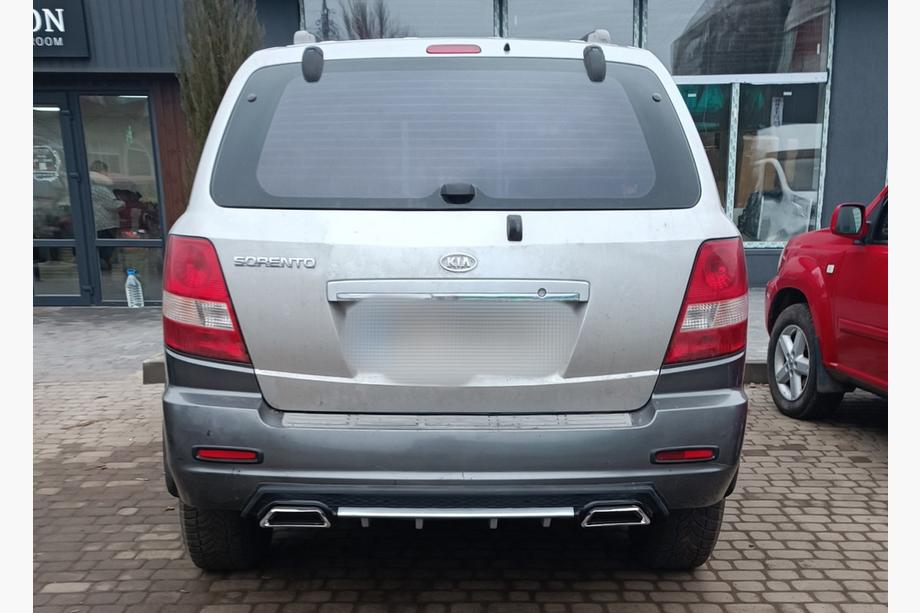 Universal Rear Diffuser DPT V-2 (ABS) (Gloss Black) Photo 2