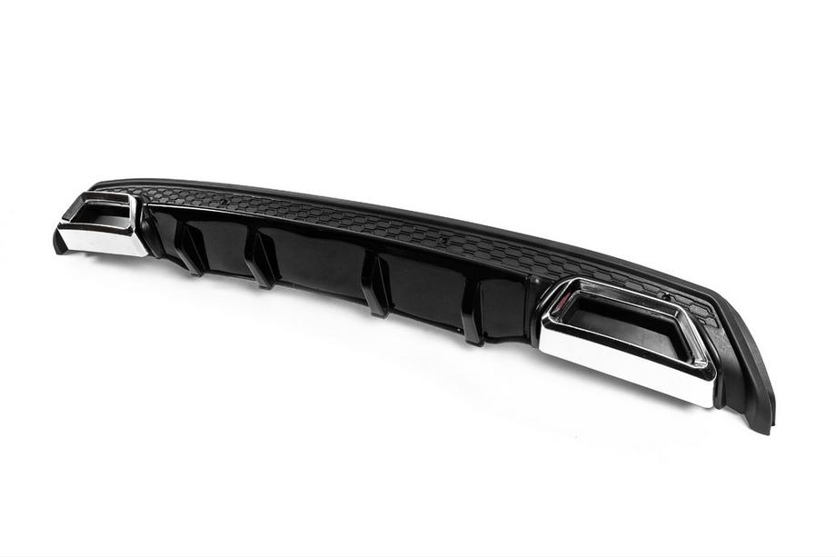 Universal Rear Diffuser DPT V-2 (ABS) (Gloss Black) Photo 1