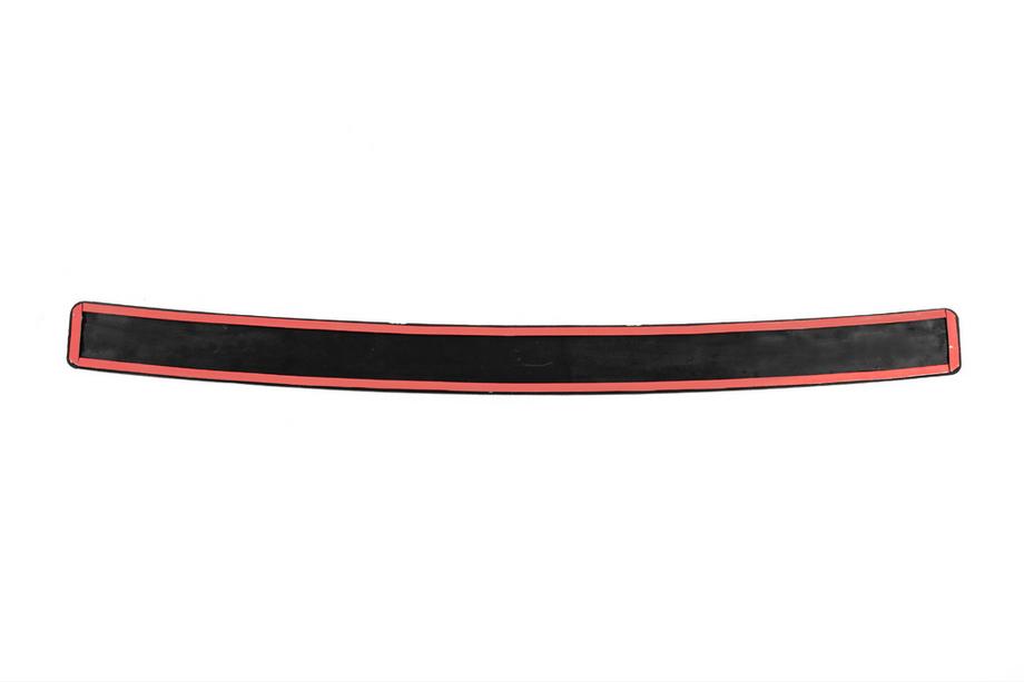 Universal Rear Bumper Protector DPT V-1 (ABS) (75cm, Matte Black) Photo 3