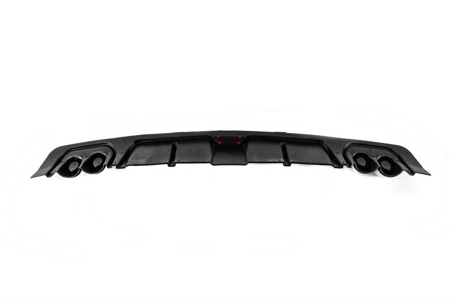 Universal rear diffuser DPT V-6 (grey + matte black) Photo 7