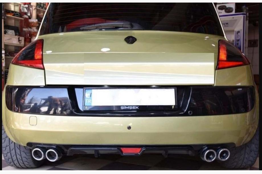 Universal rear diffuser DPT V-7 (ABS) (matte black) Photo 7