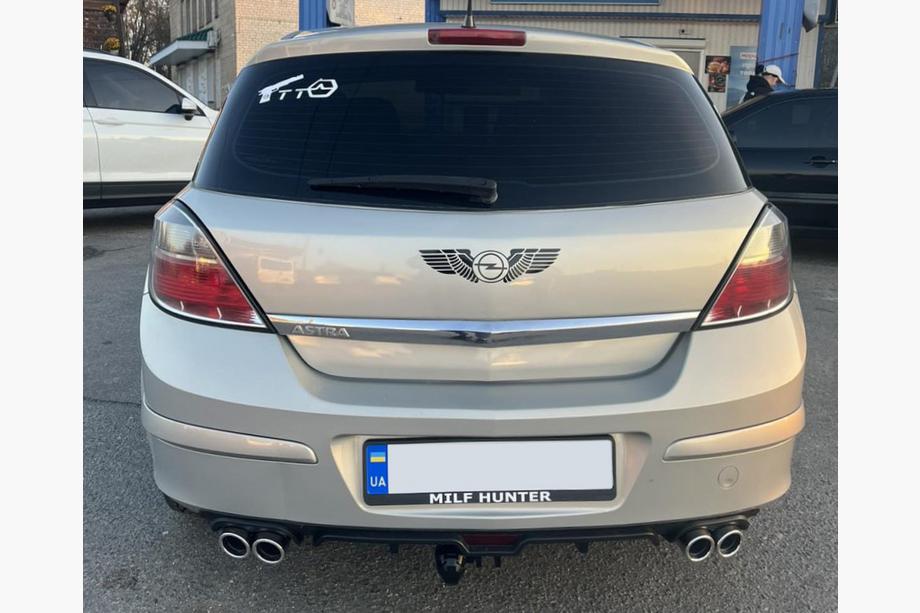 Universal rear diffuser DPT V-7 (ABS) (matte black) Photo 4