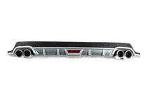 Universal Rear Diffuser DPT V-8 (ABS) (Grey+Black Gloss) photo 3