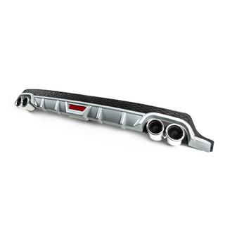 Universal Rear Diffuser DPT V-8 (ABS) (Grey+Black Gloss) photo 1