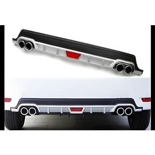 Universal Rear Diffuser DPT V-8 (ABS) (Grey+Black Gloss) photo 2