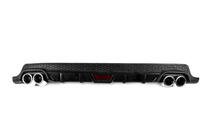 Universal Rear Diffuser DPT V-9 (ABS) (matte black) photo 1