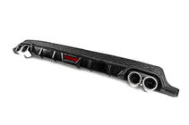 Universal Rear Diffuser DPT V-9 (ABS) (matte black) photo 4