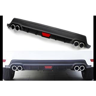 Universal Rear Diffuser DPT V-9 (ABS) (matte black) photo 3