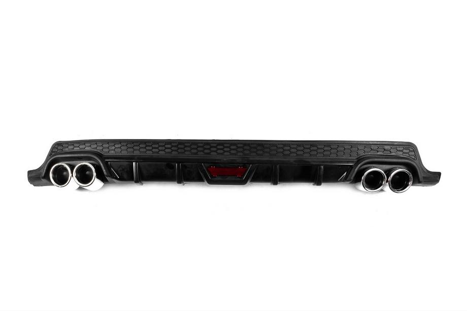 Universal Rear Diffuser DPT V-9 (ABS) (matte black) Image