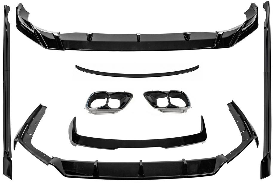 BMW X7 G07 2019- Paradigm Black Knight V1 body kit set (for M-Sport 2023+) Image
