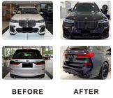 BMW X7 G07 2019- Paradigm Black Knight V1 Body Kit Set (for M-Sport 2018-2022) photo 2