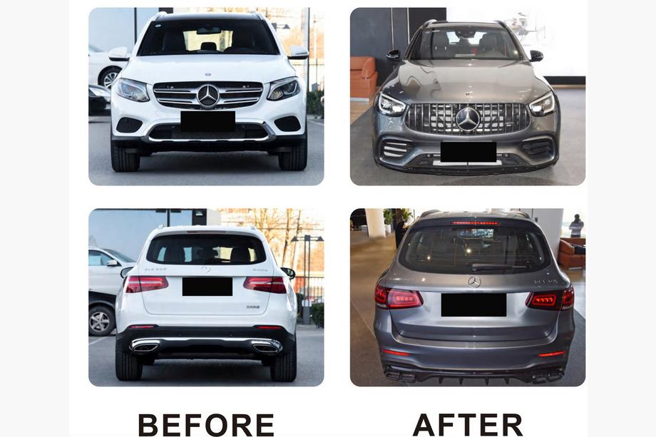 Mercedes GLC X253 2015-2022 Facelift Kit to GLC63 2022 Photo 14