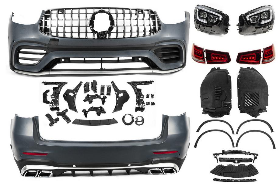 Mercedes GLC X253 2015-2022 Facelift Kit to GLC63 2022 Photo 2