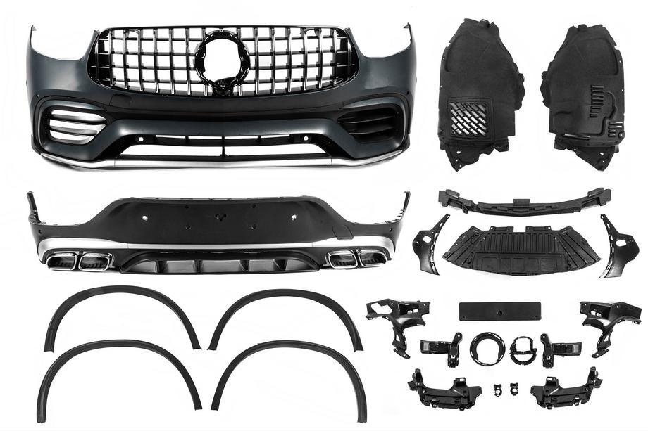 Mercedes GLC coupe C253 2016-2023 Full Body Kit 2020-2022 (GLC63 AMG) Image