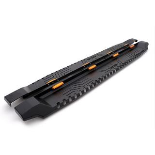 Side Steps Dakar V1 with LED (2019+, 2 pcs, metal) Mitsubishi L200 2015-2024 photo 1