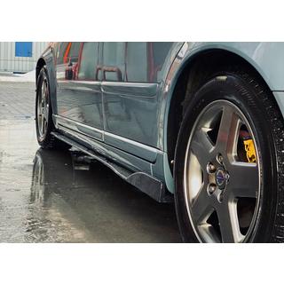 Universal Side Skirt Extensions DPT Black (ABS) (2pcs) (Gloss Black) photo 2