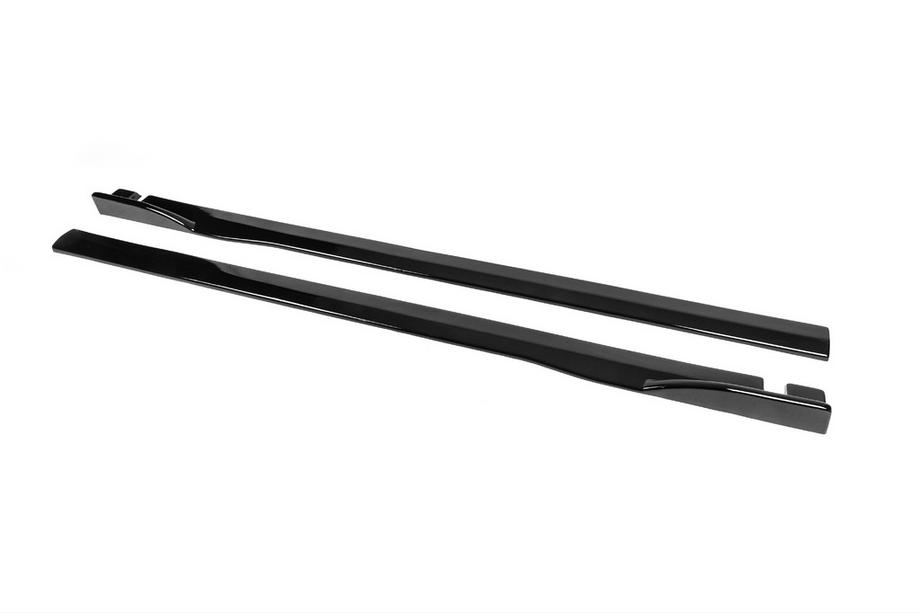 Universal Side Skirt Extensions DPT Black (ABS) (2pcs) (Gloss Black) Photo 7