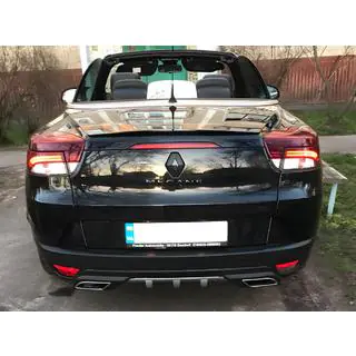 Universal rear diffuser DPT Sport V-1 (grey + matte black) photo 3
