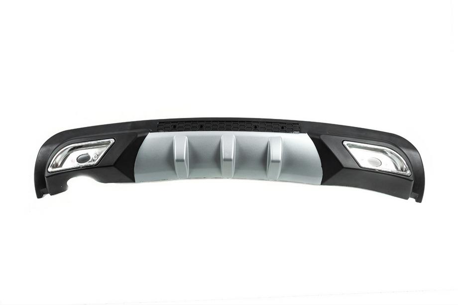 Universal rear diffuser DPT Sport V-1 (grey + matte black) Photo 1