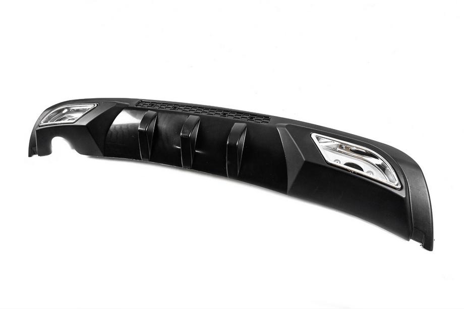Universal Rear Diffuser DPT Sport V-2 (ABS) (Gloss Black) Photo 3
